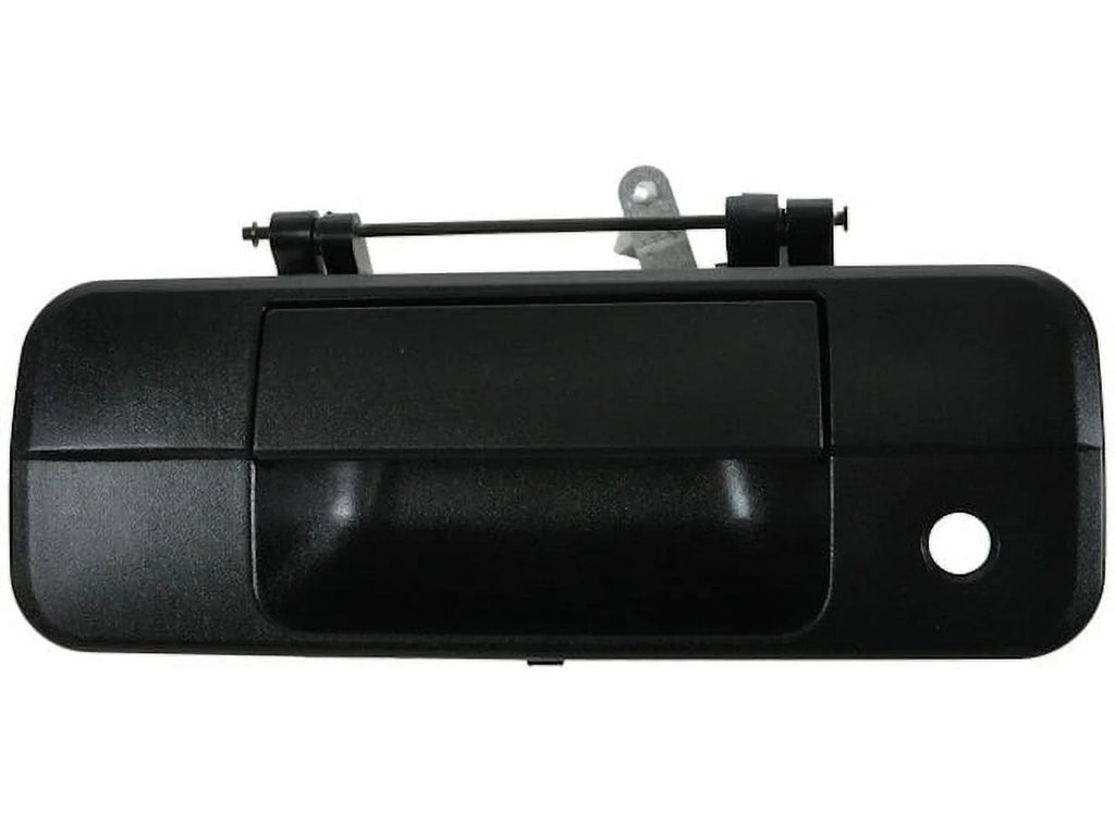 Tailgate Handle - Textured Black - without Backup Camera - Compatible with 2007 - 2013 Toyota Tundra (Models without Rear-View Camera) 2008 2009 2010 2011 2012