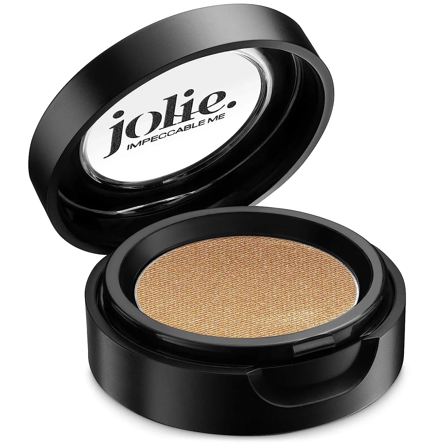 Jolie Cosmetics Powder Pressed Metallic Eyeshadows - Cruelty Free, Vegan, Sizeingle Pan Eyeshadow 1.48g Base Neutrals (Sizeandpiper)