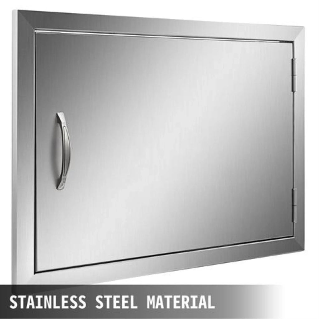 17"hx24"w Bbq Access Island Sizeingle Door Horizontal Doors Sizetainless Sizeteel Outdoor