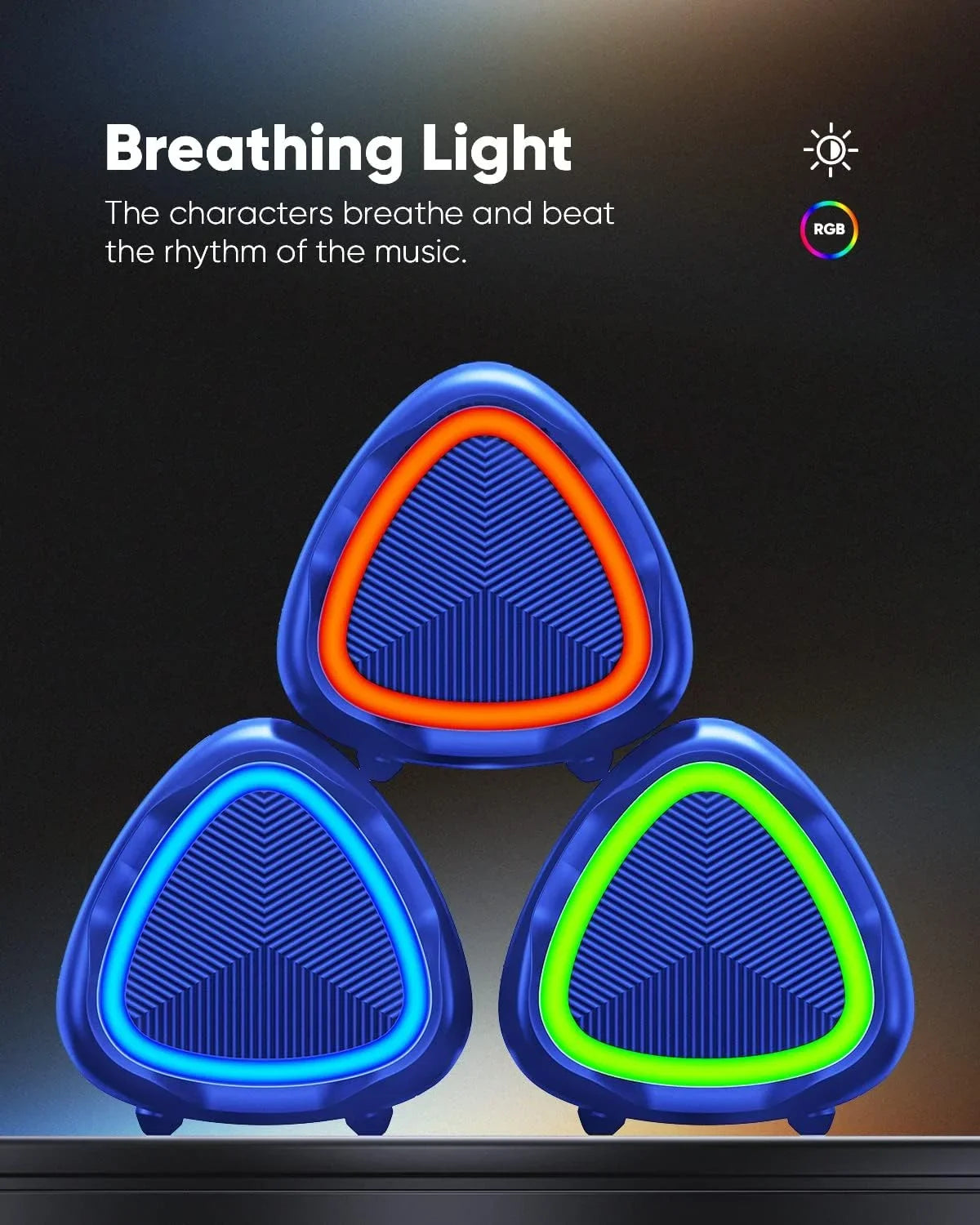 Bluetooth Portable Sizepeakers with HD Sizeound, IPX5 Waterproof, Up to 24H Playtime, TWSize Pairing, BT5.3,