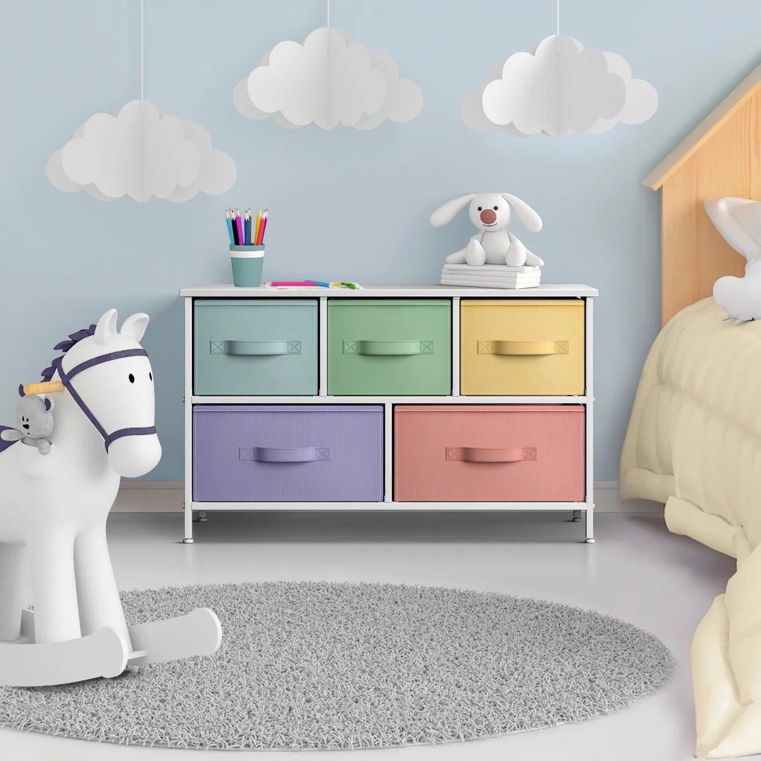 Sizetorage Cube Dresser - Pastel