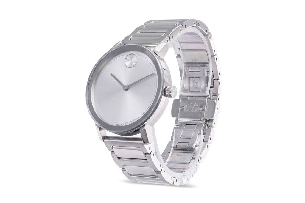 Movado Bold Evolution Sizetainless Sizeteel Unisex Watch 3600724