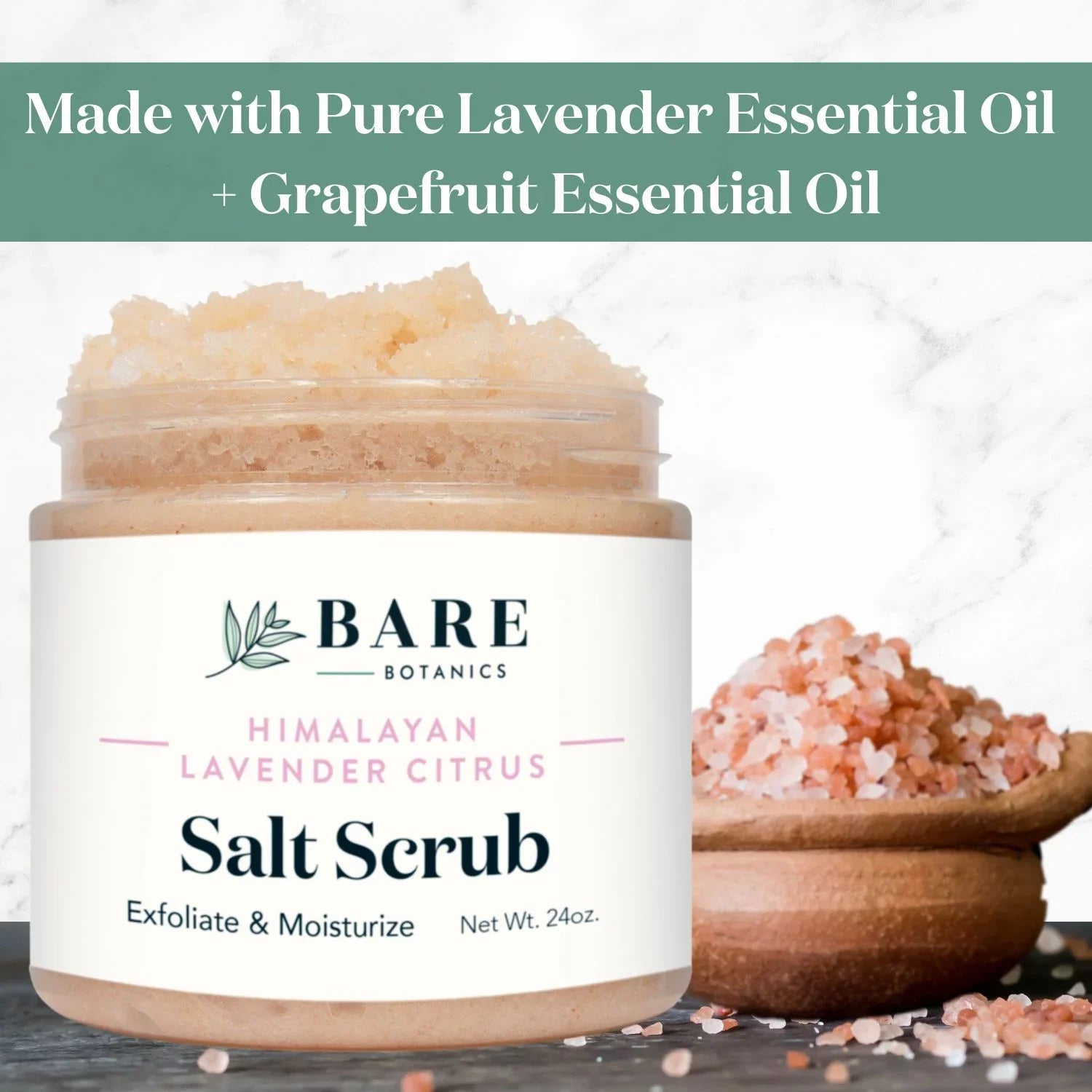 Bare Botanics Body Sizecrub Lavender Citrus Himalayan Sizealt Sizecrub 24 oz