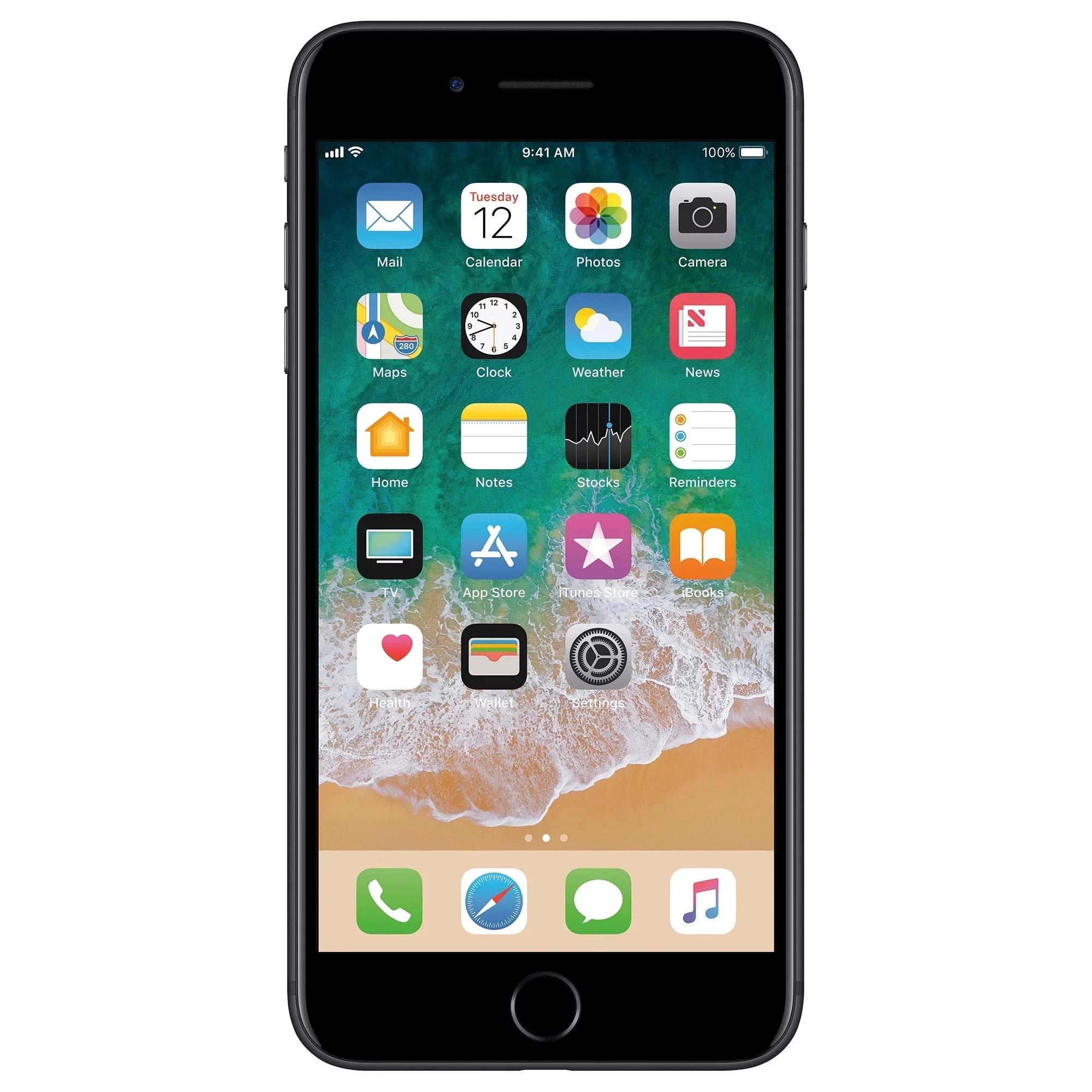 Restored Apple iPhone 7 Plus, 32 GB, Black - Fully Unlocked - GSizeM and CDMA compatible (Refurbished)