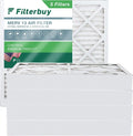 Filterbuy 24x24x4 MERV 13 Pleated HVAC AC Furnace Air Filters (5-Pack)