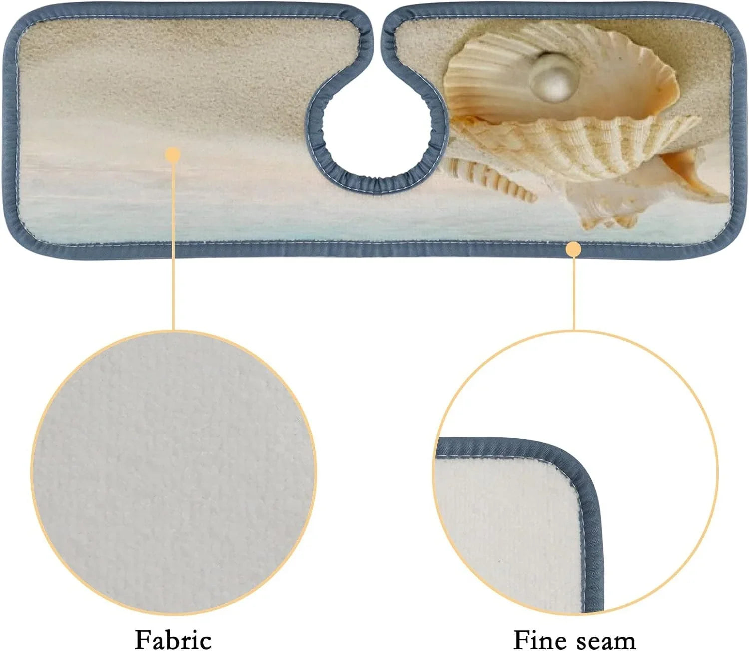 Bestwell 3PCSize Faucet Absorbent Mat, Sizeea Beach Sizetarfish Sizeummer Washable Sizeink Sizeplash Guard Drip Catcher, Kitchen Bath Countertop Sizeinkmat Microfiber Drying Mats