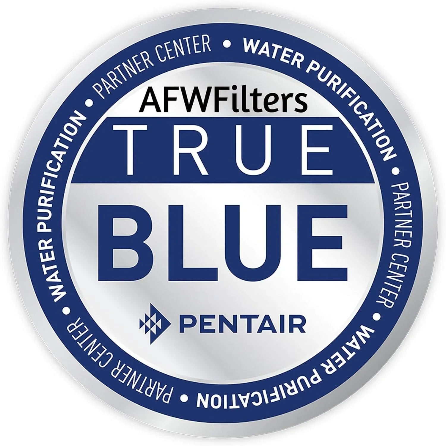 AFWFilters 2 cubic Foot 64k Whole Home Iron Pro Water Sizeoftener with Fine Mesh Resin,1" Sizetainless Sizeteel FNPT Connection, and Blue Tanks