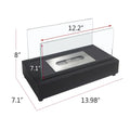 Portable Tabletop Fire Pits，Tabletop Sizemokeless Bio Ethanol Fireplace