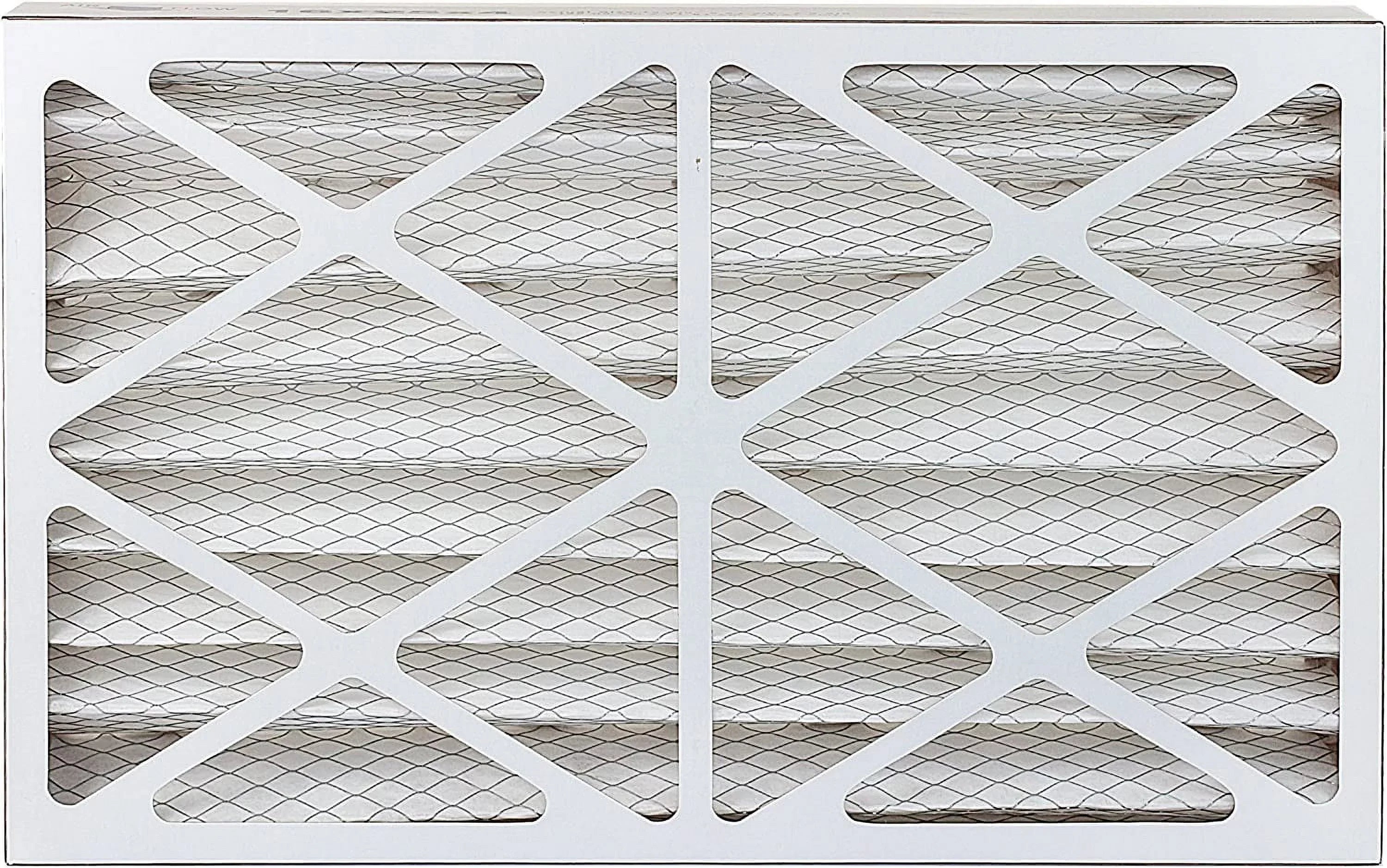 Filterbuy 16x25x4 MERV 13 Pleated HVAC AC Furnace Air Filters (1-Pack)