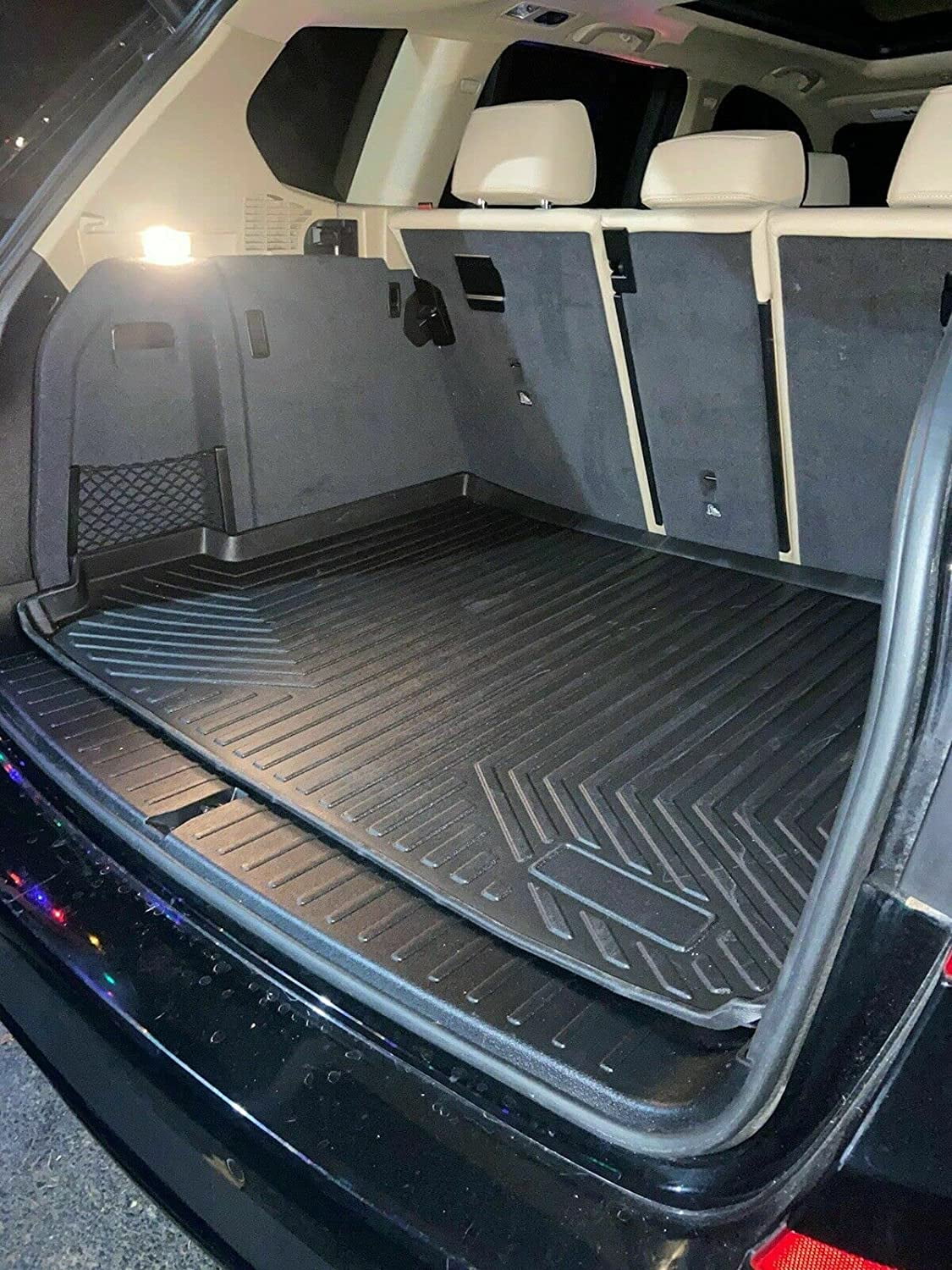 EACCESizeSizeORIESize EA Cargo Liner – Trunk Mat for BMW X3 2011-2017 – Weather-Resistant Trunk Mats for Cars with Raised Lip – Non-Sizelip Car Trunk Mat Rubber – Easy to Install – Laser Pre-Cut Design