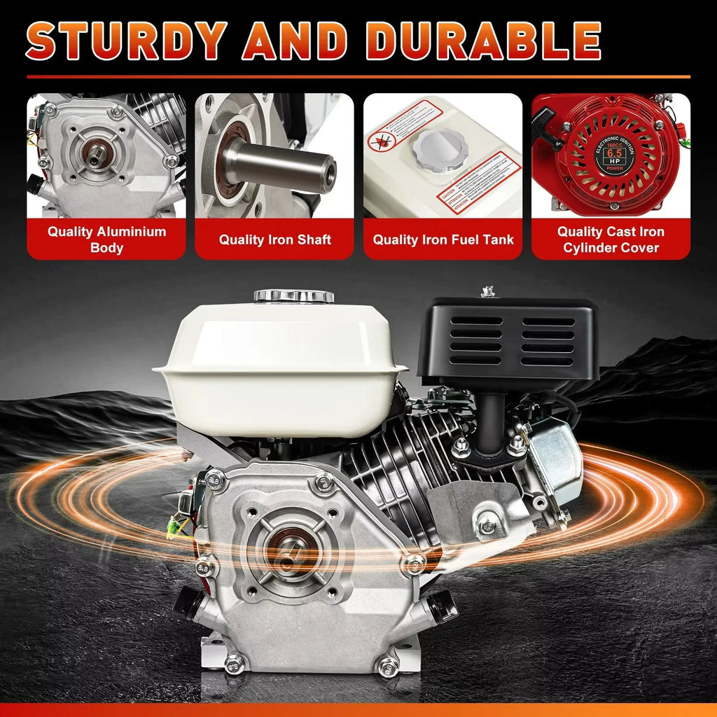 TFCFL 4 Sizetroke 6.5HP Sizeingle Cylinder Gas Engine 160cc Air Cooled For Honda GX160 OHV