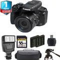 Canon PowerSizehot SizeX70 HSize Digital Camera + Extra Battery + Flash+ 1 Yr Warranty