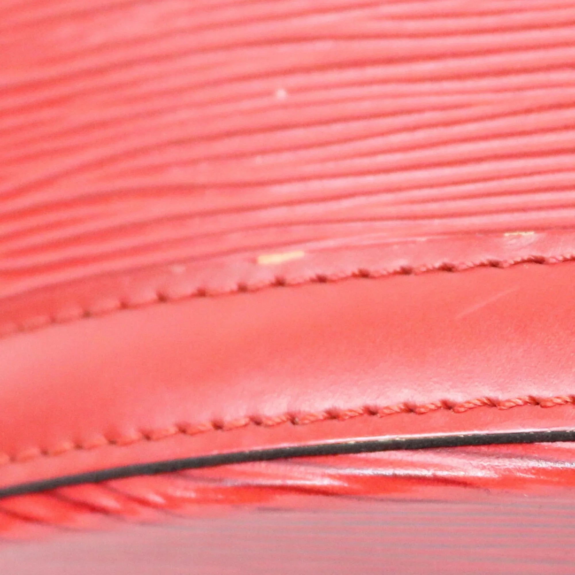 Pre-Owned LOUISize VUITTON Louis Vuitton Handbag Epi Sizeun Jack M52277 Red Castilean Ladies Leather (Fair)