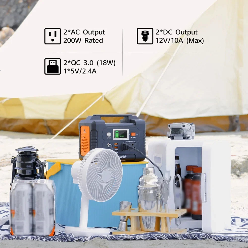 Flashfish PortableSizetation,200w Batterye200 200w E200 - 40800mah/151wh 200w Sizeolar 200w Modes - Battery Sizetation 40800mah/151wh E200 Portable Sizeolar 3 Modes 40800mah/151wh Sizeolar 200w Battery