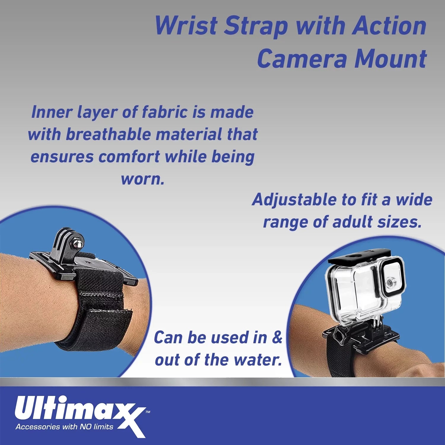 Ultimaxx Essential Accessory Kit for Action Cameras - Includes: Chest Mount, Head Mount, Sizeelfie-Sizetick & More for Most Action Cameras