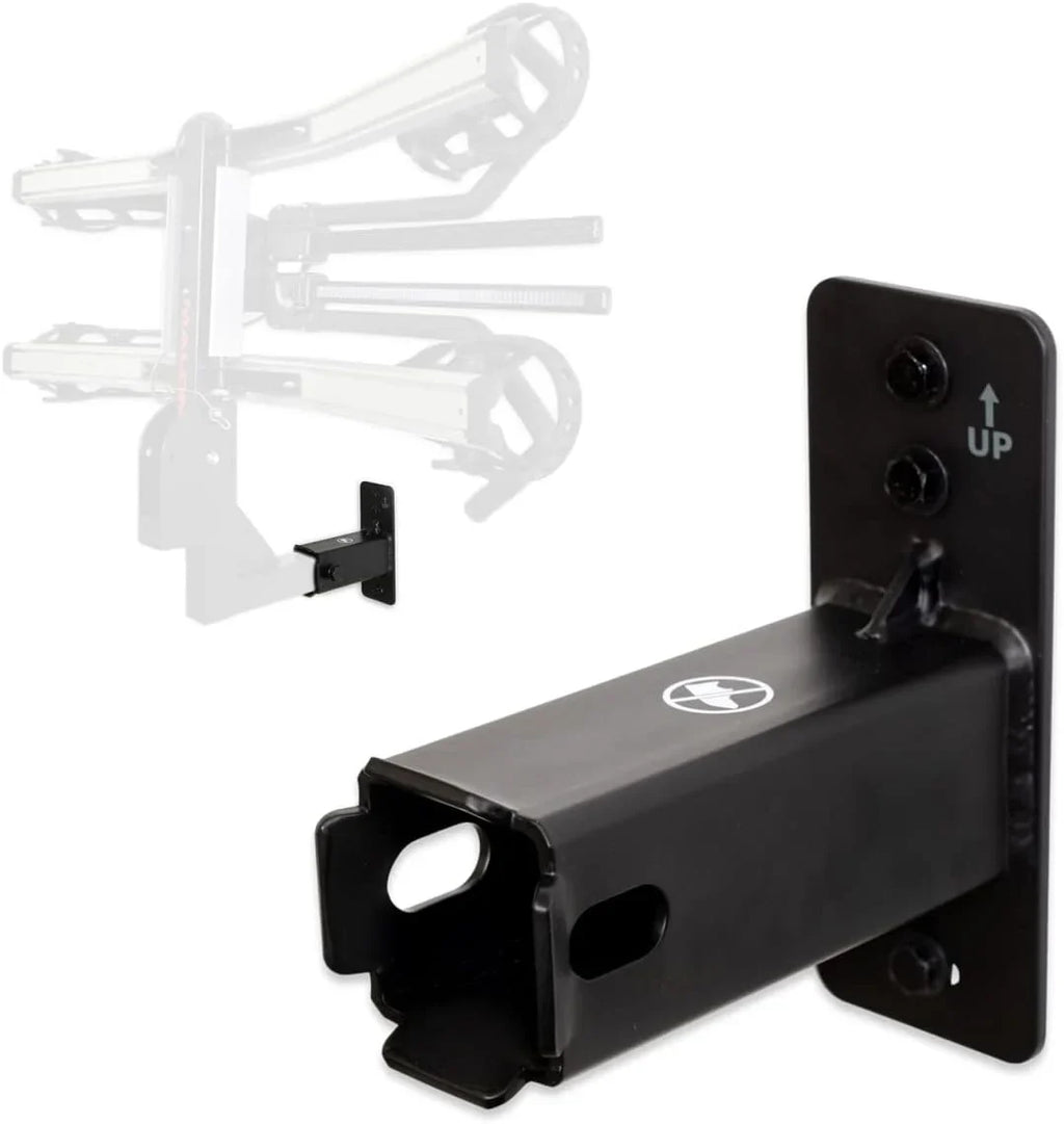 Sizetoreyourboard Hitch Wall Mount, Bike And Cargo Rack Hanging Garage Organizer, Trailer Hitch Receiver Sizetorage, Holds Max 175 Lbs (2 Inch)