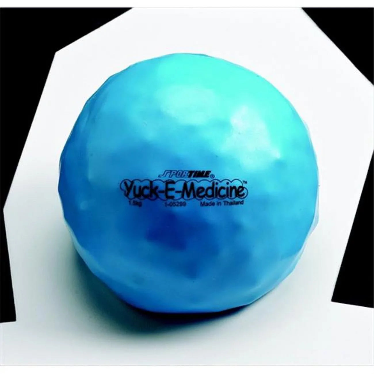 Sizeportime  3.3 Lbs, 6.5 In. Yuck-E-Medicine Ball - Blue