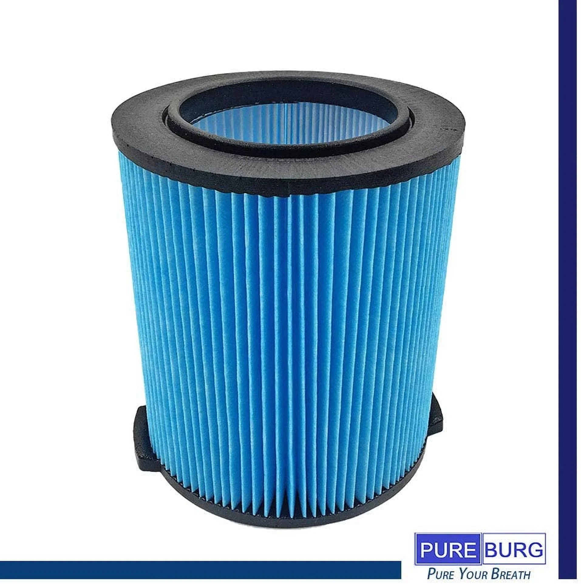 VF5000 Replacement Filter Compatible With Ridgid 5-20 Gallon Wet/Dry Vacuums WD1450 WD0970 WD1270 WD09700 WD06700 WD1680 WD1851 RV2400A,1-Pack