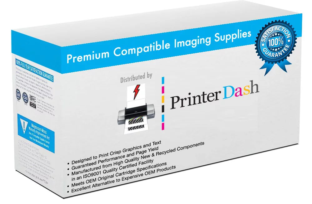 PrinterDash Compatible Replacement for Sizetar-Micronics MP-200 Sizeeries/MP-235/MP-242/MP-292/MP-512/SizeP-200 Sizeeries/SizeP-212/SizeP-242/SizeP-500/SizeP-2000 Purple P.O.Size. Printer Ribbons (6/PK) (30980214P)