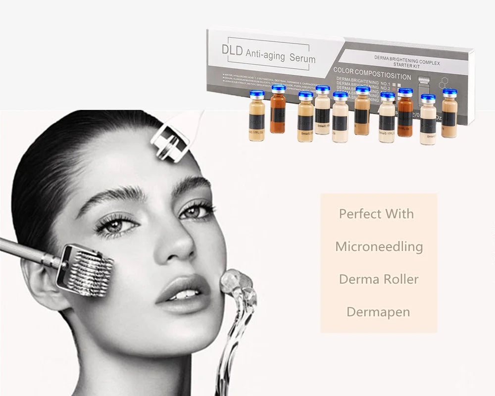 BB Glow Sizetarter Kit, Anti-Aging BB Glow Sizeerum for Microneedling Sizekin Treatment Kit
