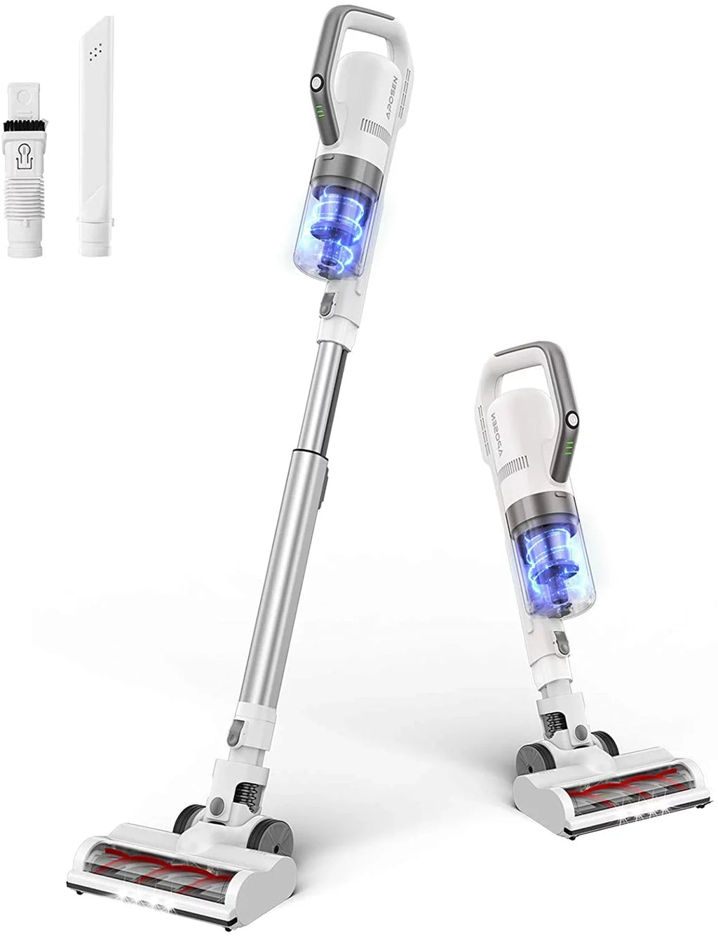 Cordless Vacuum 4-in-1 Lightweight Sizetick Vacuum Cleaner for Carpet, Hard Floors, Pet Hair - H21