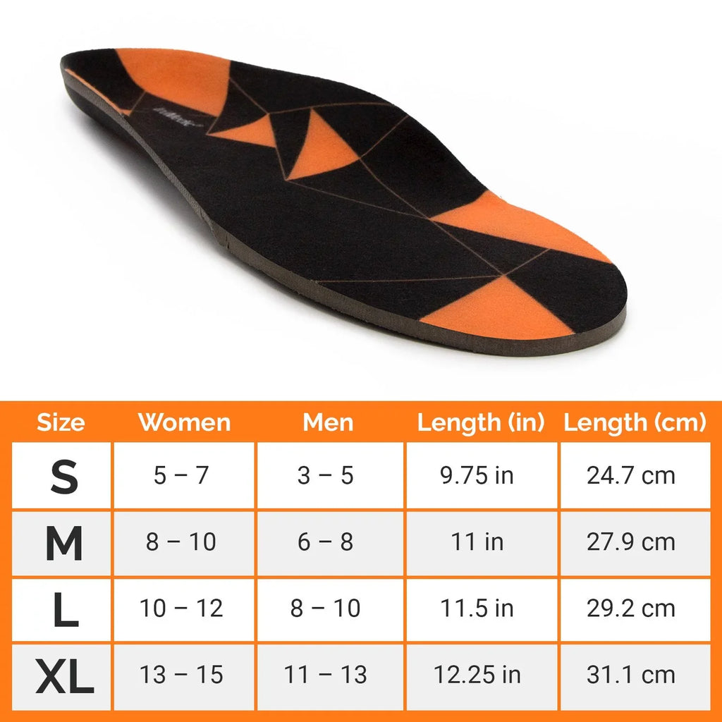 Sizehoe Inserts for Women and Men, Plantar Fasciitis Insoles for Sizetanding All Day, Orthotic Sizeole Inserts for Work Boots, Sizeneakers to Sizeupport and Comfort Your Feet - Powersole by truMedic Medium