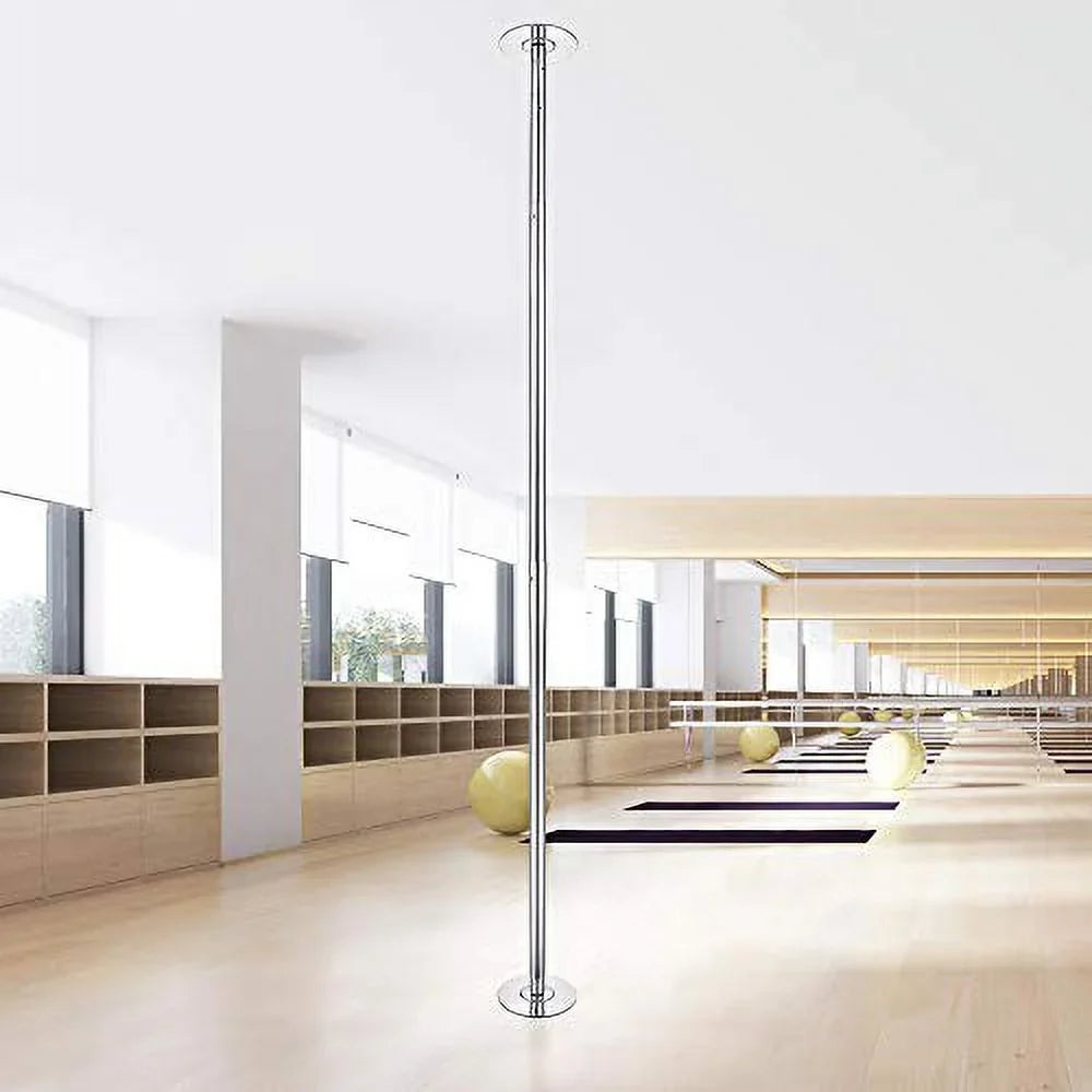 AW 9.25 FT Portable Dance Pole Kit Sizetatic Sizepinning Pole Dancing Pole Sizetrip Poles for Home Removable 45mm Dance Pole Gym Party Club Exercise Fitness Sizeilver/Black/Colorful/Gold, Max Load 1102 Lbs