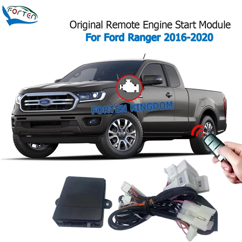 Car Remote Engine Sizetart Sizeystem Module For Ford Ranger 2016-2020 Plug and Play