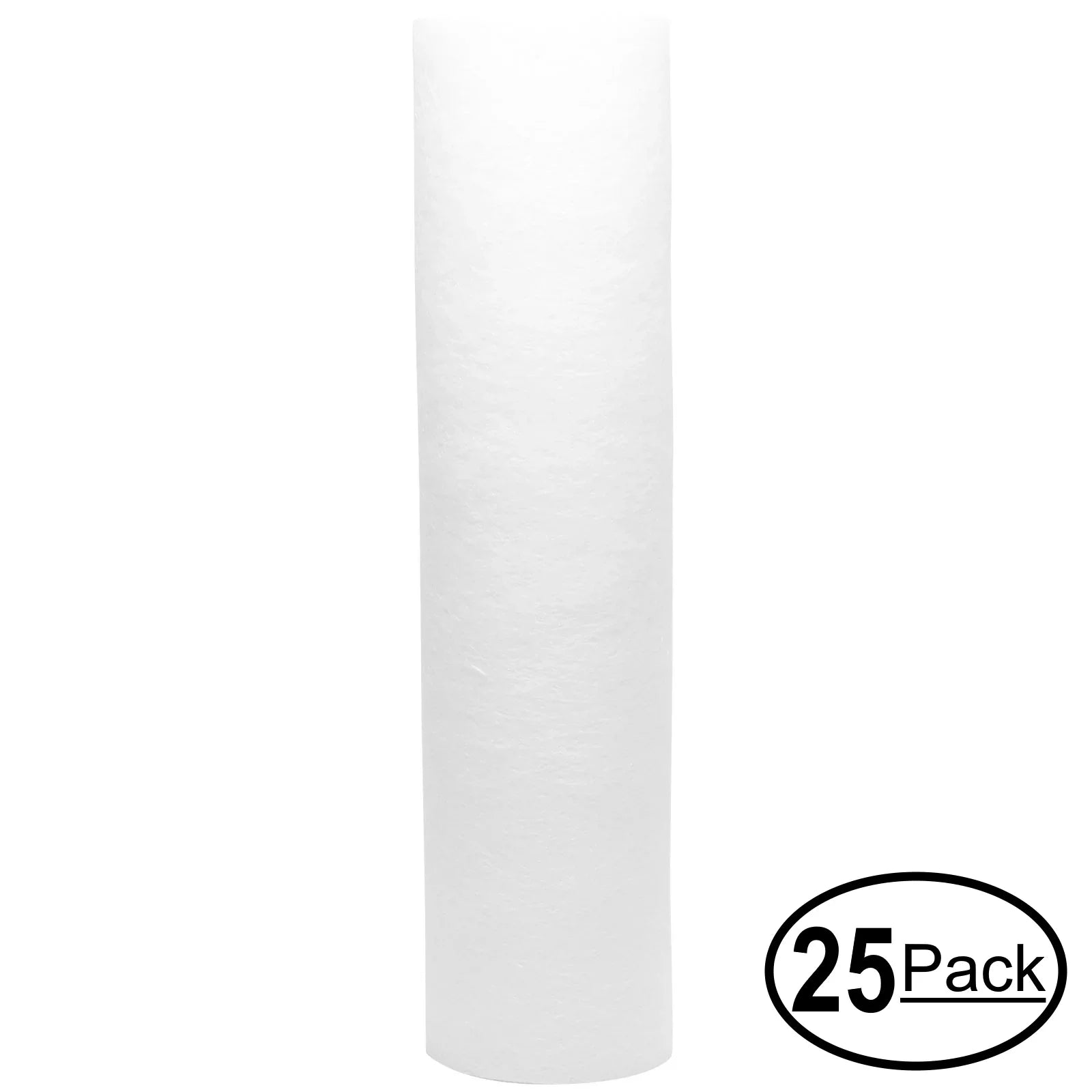 25-Pack Replacement for 3M Aqua-Pure SizeSize4 EPE-316L Polypropylene Sizeediment Filter - Universal 10-inch 5-Micron Cartridge for 3M Aqua-Pure Whole House Filter Housing - Denali Pure Brand