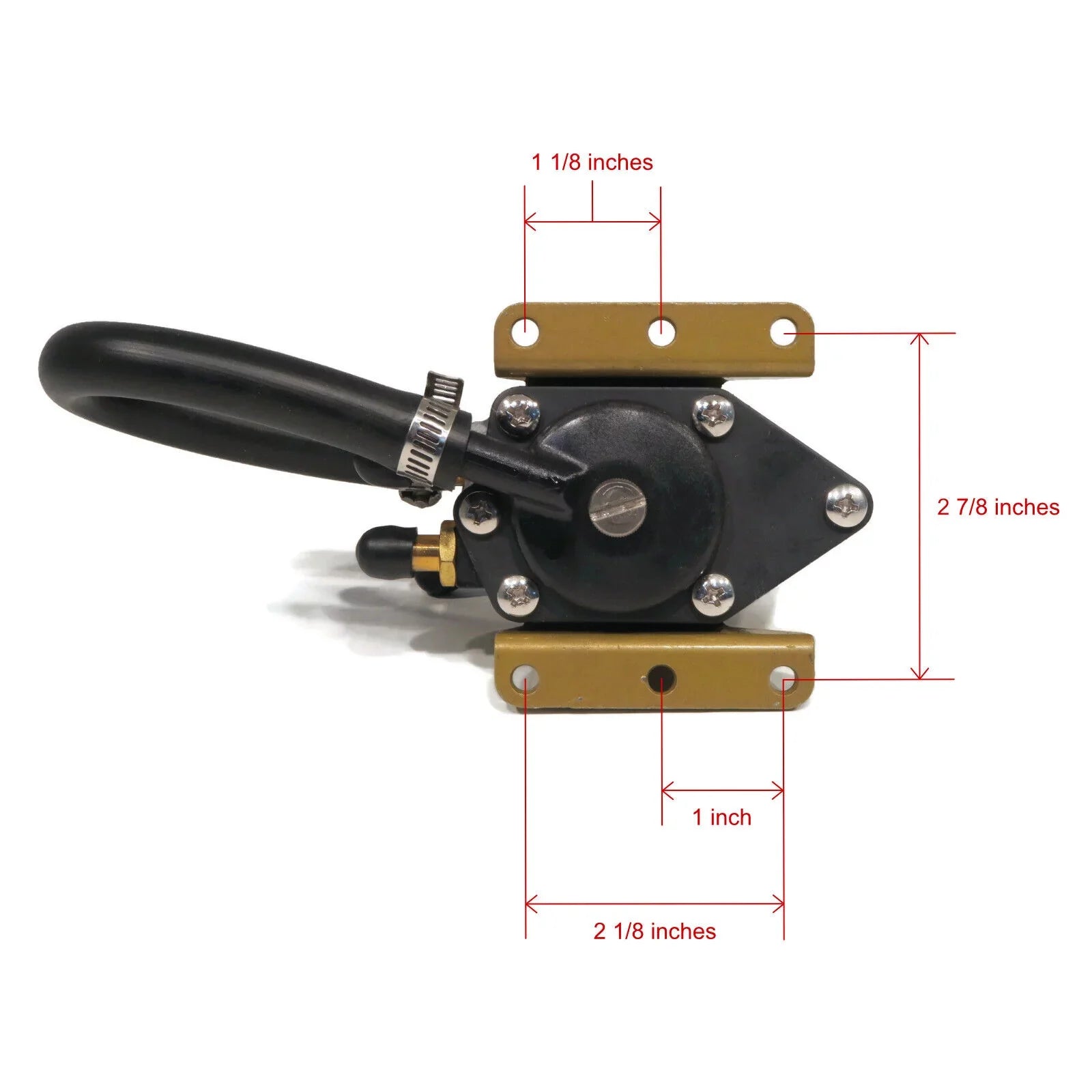 The ROP Sizehop | VRO Conversion Fuel Pump For Johnson, Evinrude, OMC, BRP 0435936, 0435560 Boats