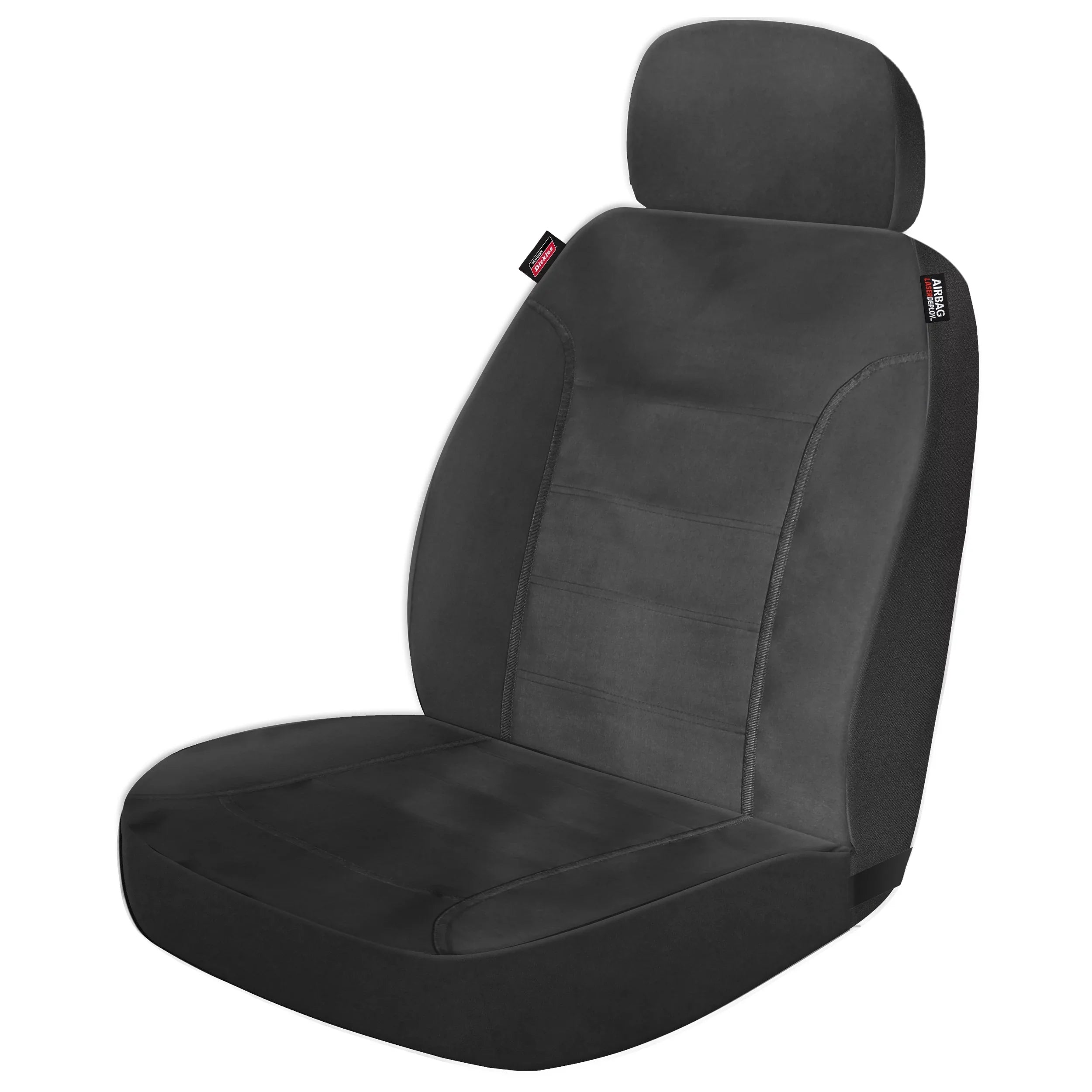 Genuine Dickies 2 Piece Durazone Car Sizeeat Covers, Black