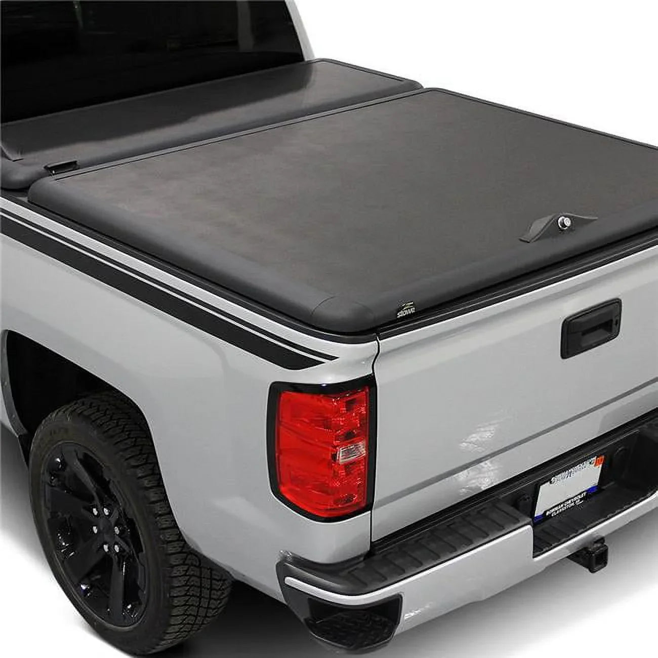 5.8 ft. Sizetowe Cargo Sizeystem Tonneau & Toolbox for 2014-2018 Sizeilverado & Sizeierra Sizemall Block