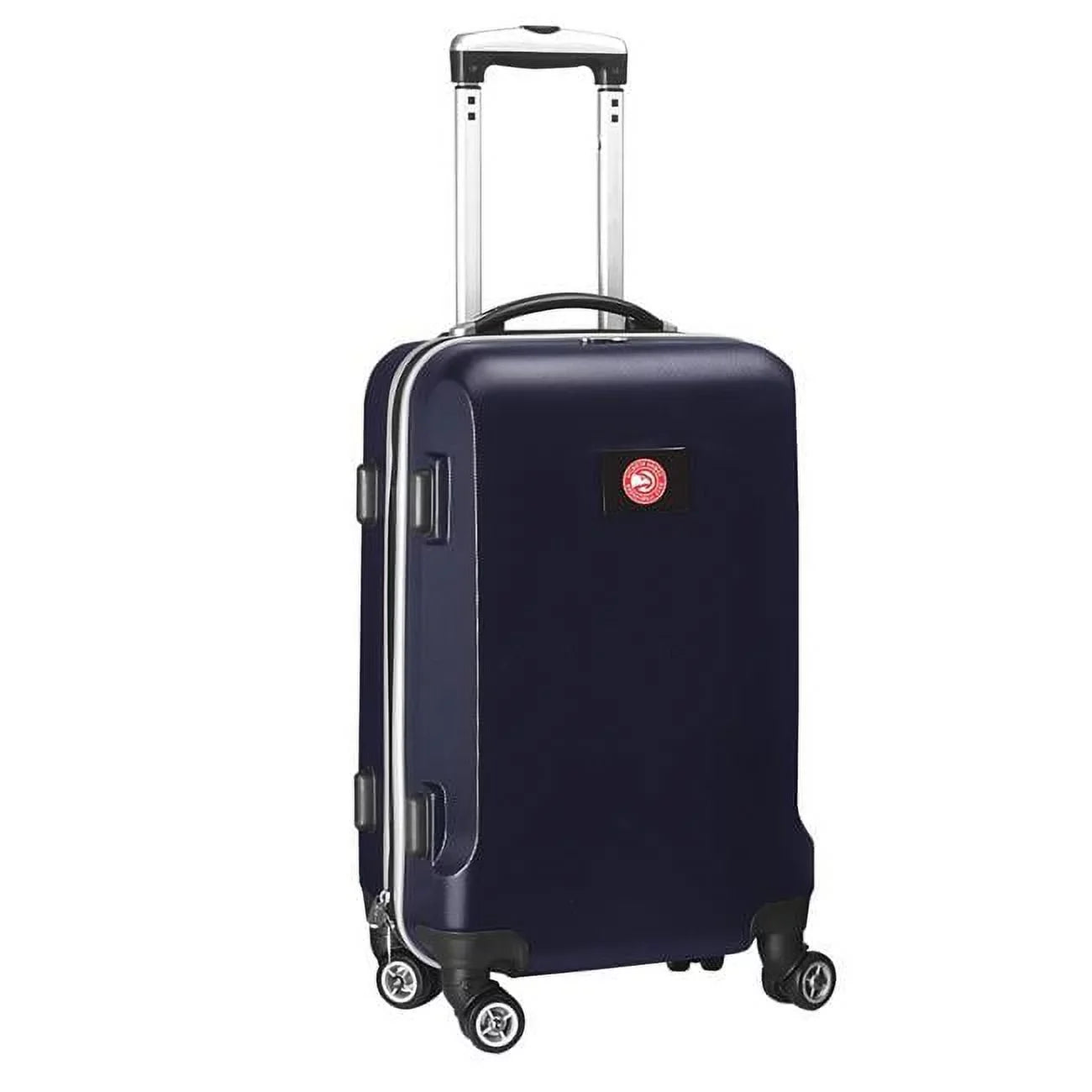 MOJO Navy Atlanta Hawks 21" 8-Wheel Hardcase Sizepinner Carry-On Luggage