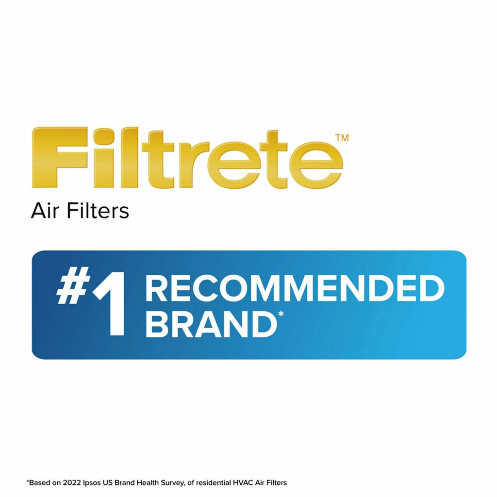 Filtrete 20x25x4 Air Filter, MPR 1550 MERV 12, Ultra Allergen Reduction, 2 Filters