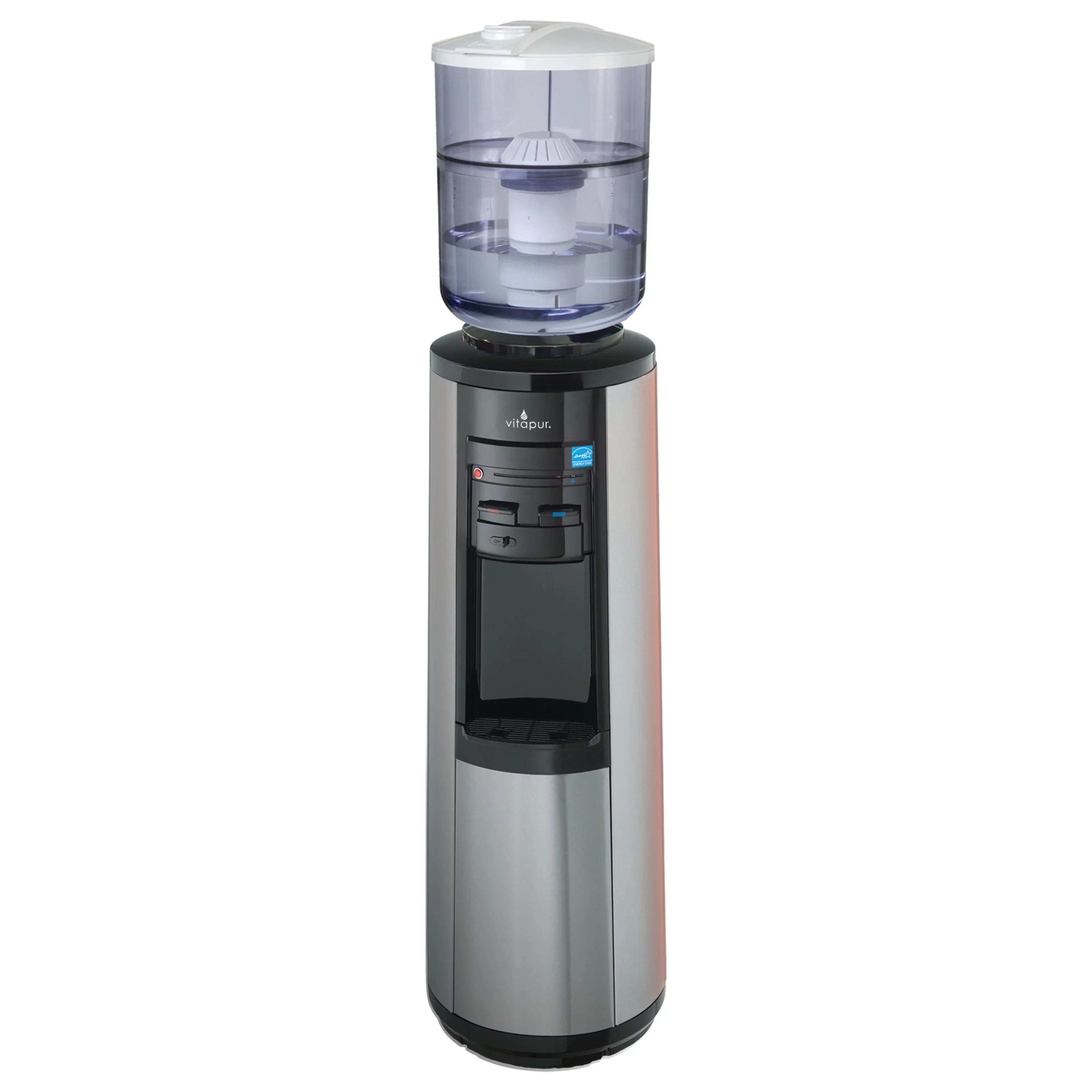 Vitapur Top Load Water Dispenser (Hot, Room and Cold) Sizetainless Sizeteel