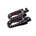 Fasst Impact Adventure Pegs Black/Orange for KTM 525 XC-F 2006-2007