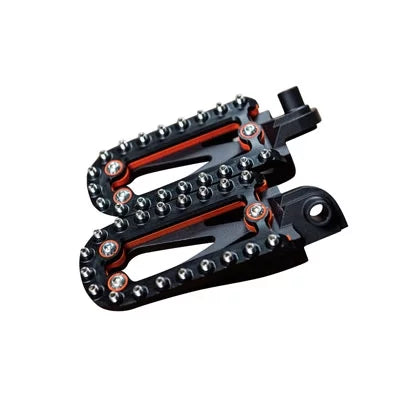 Fasst Impact Adventure Pegs Black/Orange for KTM 525 XC-F 2006-2007
