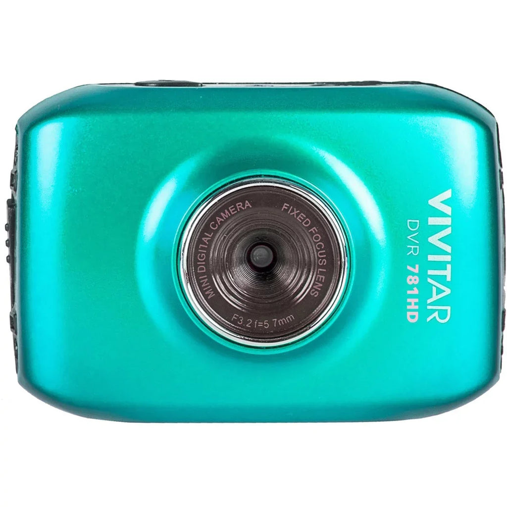 Vivitar 5.1MP ACTION CAMCORDER 720P Teal