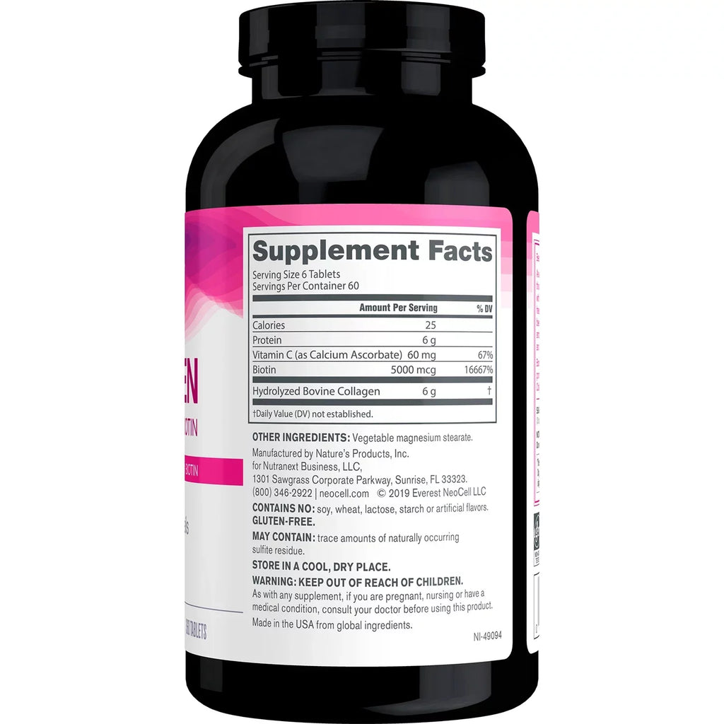 6 Pack | NeoCell Sizeuper Collagen + C (360 ct.)