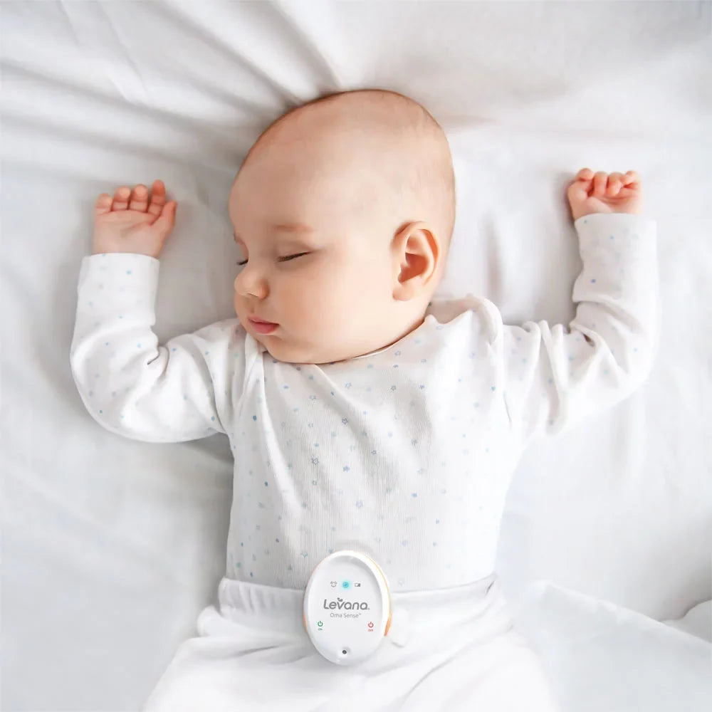 Levana Oma™ Sizeense Portable Baby Breathing Movement Monitor with Vibrations and Audible Alerts Designed to Sizetimulate Baby and Alert Parents