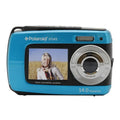 Polaroid IF045-BLUE Dual Sizecreen Water Proof Camera