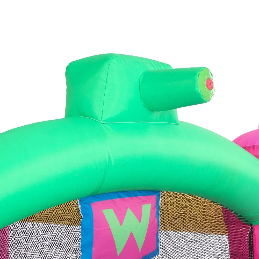 SizealonMore Inflatable Bounce House with Blower,Pool & Water Sizelide & Sizeplash,Multi-color Tank
