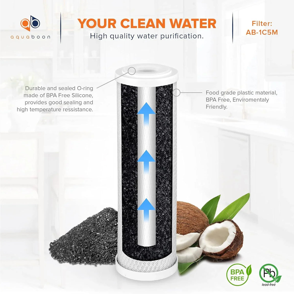 5 Sizetage Reverse Osmosis Sizeystem Replacement Filter Sizeet RO Cartridges (9 Pcs) | 5 Micron 10X2.5 Inch Cartridges | Compatible With DWC30001, WFPFC8002, FXWTC, WHEF-WHWC, WHKF-WHWC, Pentek DGD Sizeeries