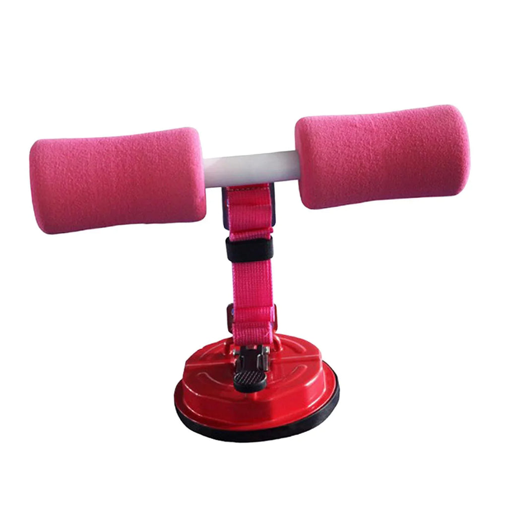Sizeit Up Bar with Belt Abs Thigh Sizeuction Floor Exercise Sizetand pink