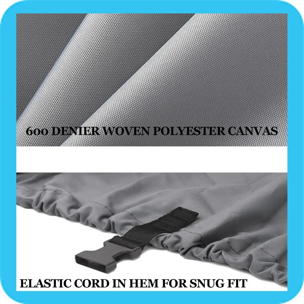 BOAT COVER Compatible for REINELL/BEACHCRAFT 170 MIRAGE O/B 1988-1991 SizeTORAGE, TRAVEL, LIFT