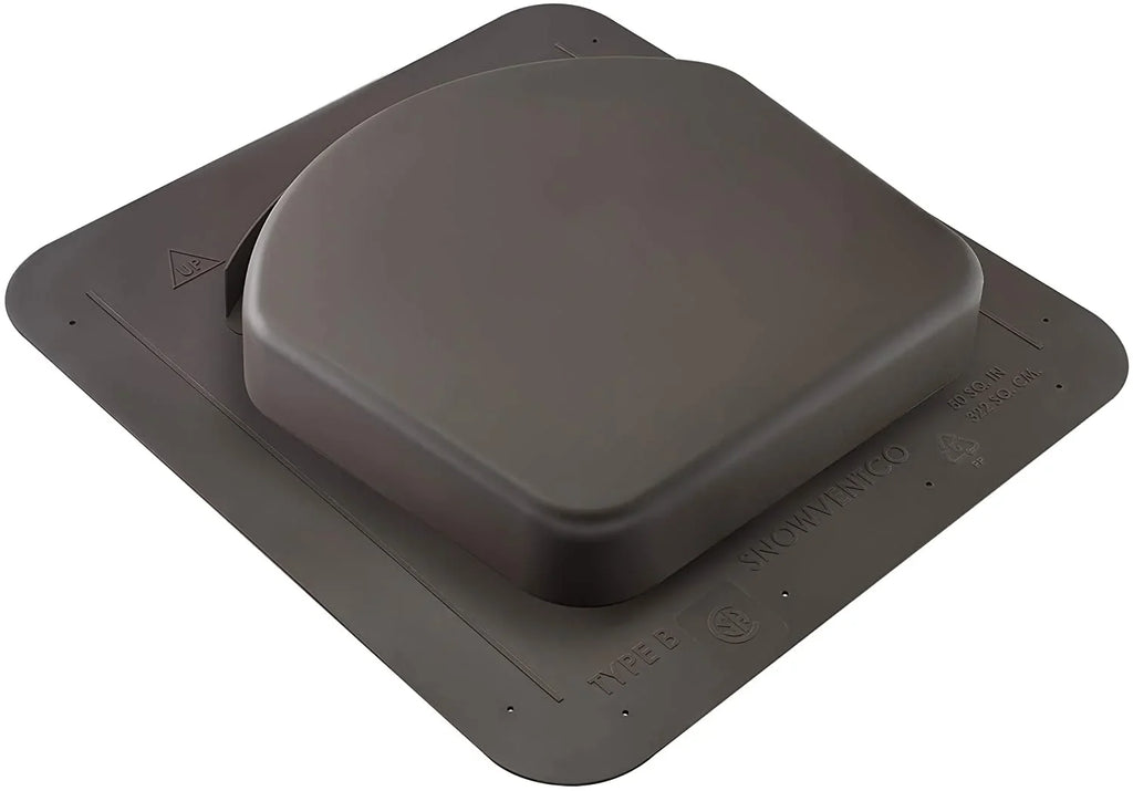 SizeNOWVENTCO Lower Roof Intake Vent, 50 sq. in. (Brown)