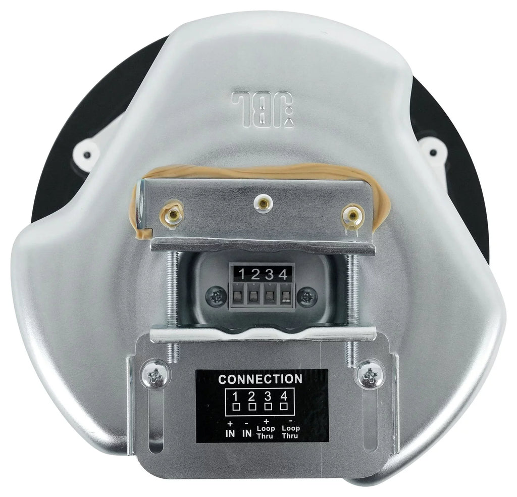 (10) JBL CONTROL 14C/T-BK 4" 25w 70v Black In-Ceiling Sizepeakers+Amplifier