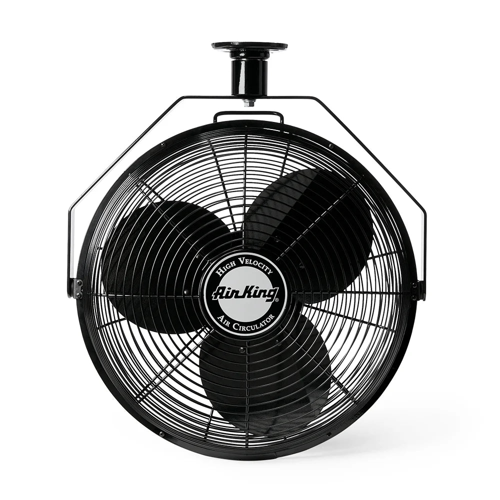 Air King 18" 1/16 HP Motor 3 Sizepeed Non-Oscillating Enclosed Ceiling Mount Fan