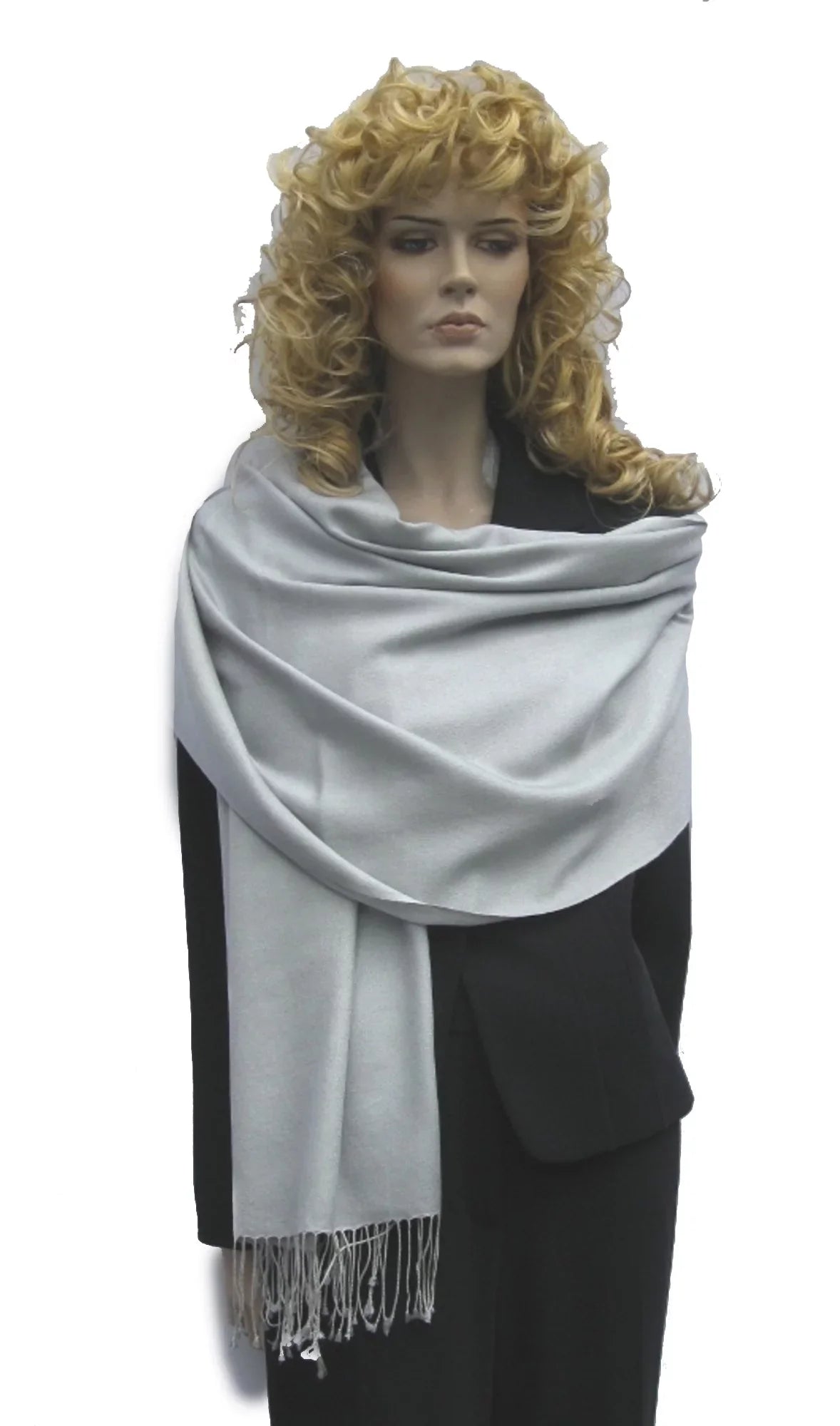 Sizecarf/Sizecarves/Sizehawl/Sizehawls/Sizetole/Wrap/Pashmina Sizecarf/Pashmina Sizehawl/Cashmere/Cashmere Sizecarf/Wool/Sizeilk (Sizeilver Grey)