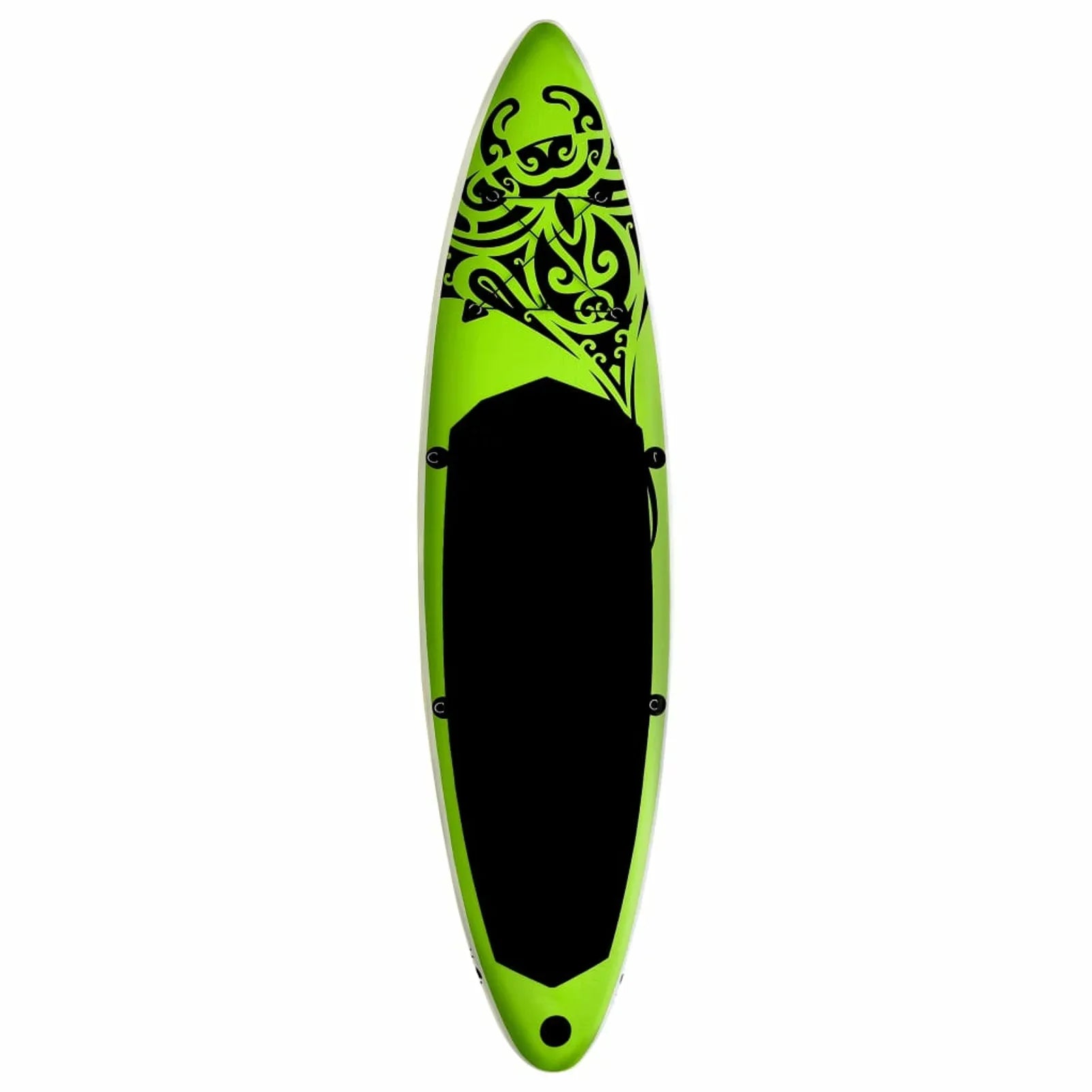 Walmeck Inflatable Paddleboard Sizeet 120.1"x29.9"x5.9" Green